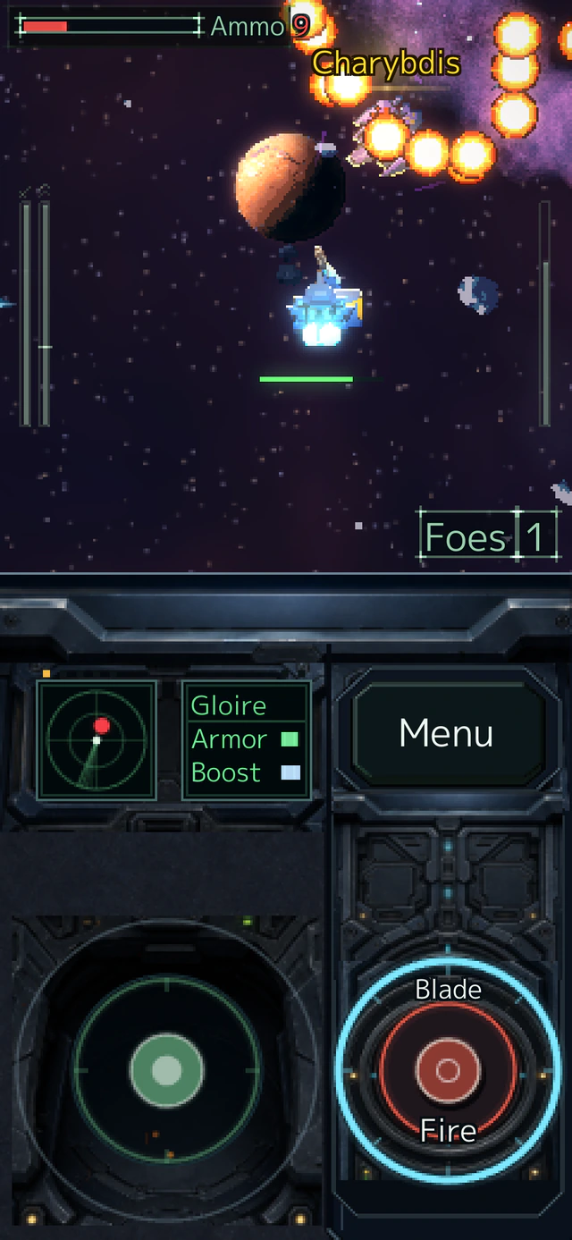A named enemy with a gold nameplate unleashing its signature attack